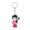 Custom Shaped Acrylic Keyrings Branded 3
